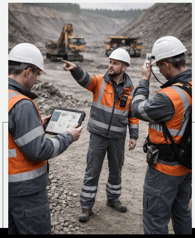 Система контроля персонала для горнодобывающей отрасли в Ялте