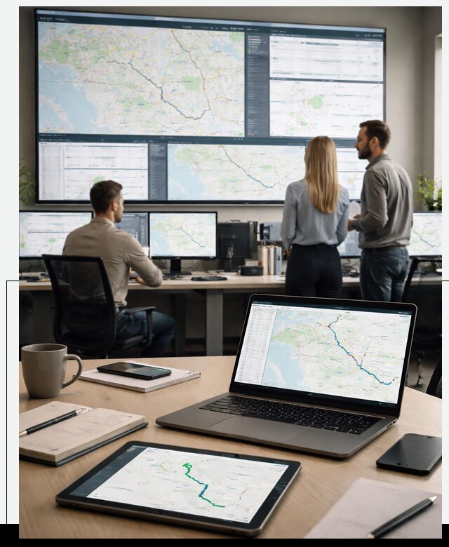 Трекинг грузов и Fleet Management, мониторинг автопарка в Ялте