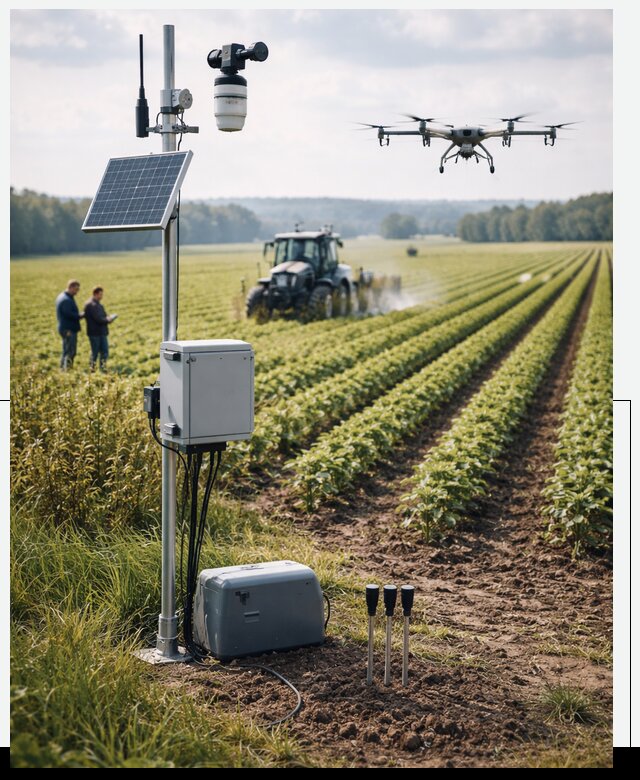 Разработка IoT мониторинга полей в Ялте от 8684 р. | АвикейЯлт