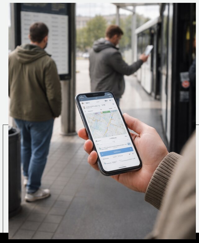 Мобильное приложение для пассажиров в Ялте с оплатой и расписанием